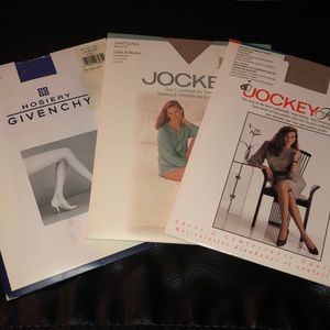 Hosiery Givency and Jockey (3 pairs brand new)